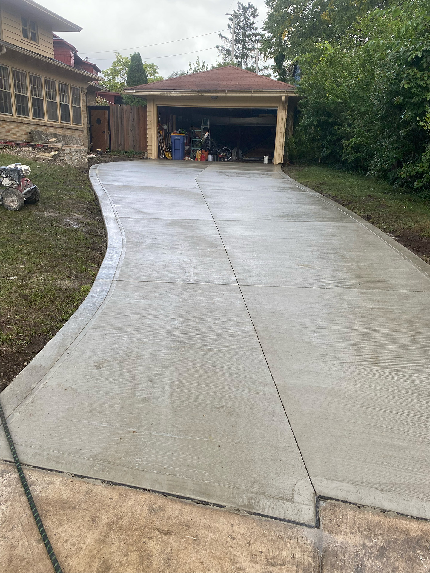driveway concrete driveway