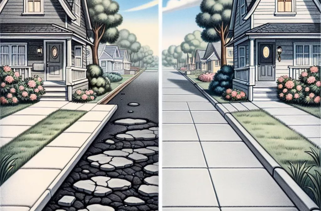 Enhance Your Home's Curb Appeal: The Benefits of Choosing Concrete Over Asphalt Driveways