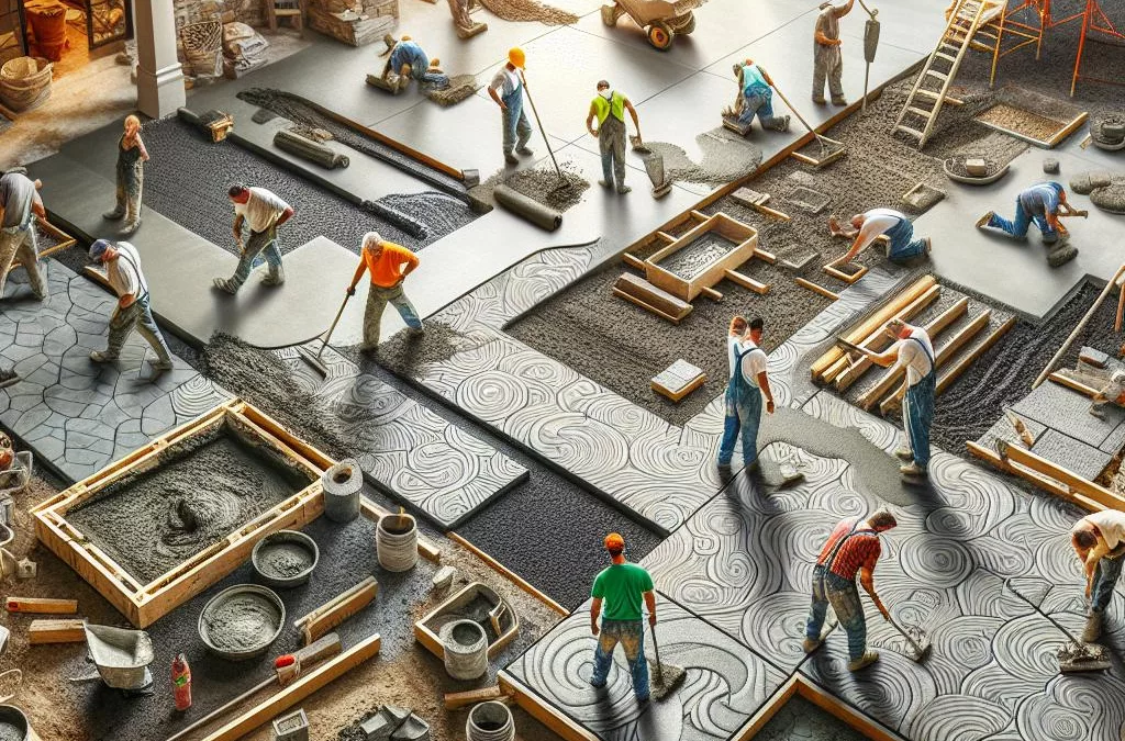 The Art of Stamped Concrete: Transforming Your Space with OAX Construction