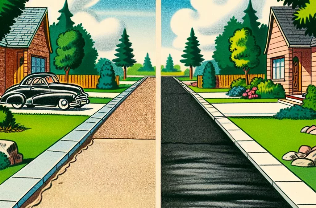 The Environmental and Maintenance Advantages of Concrete Driveways Over Asphalt