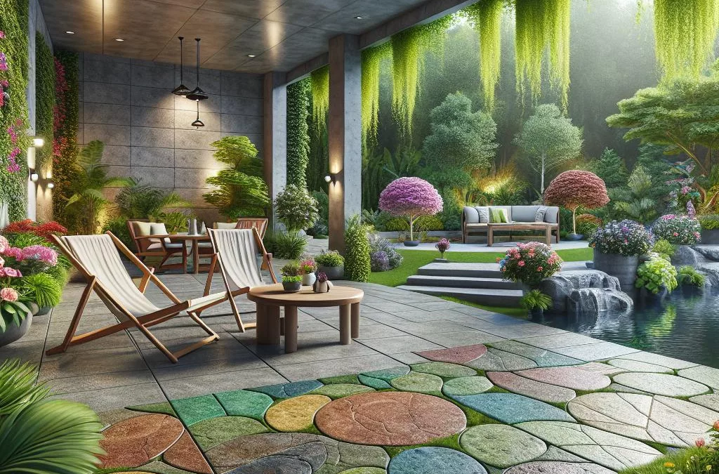 Transforming Outdoor Spaces: The Magic of Stamped Concrete Patios