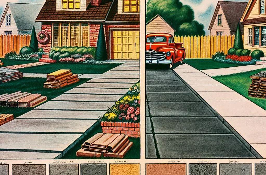 Why Concrete Driveways Offer Better Durability and Aesthetic Options than Asphalt