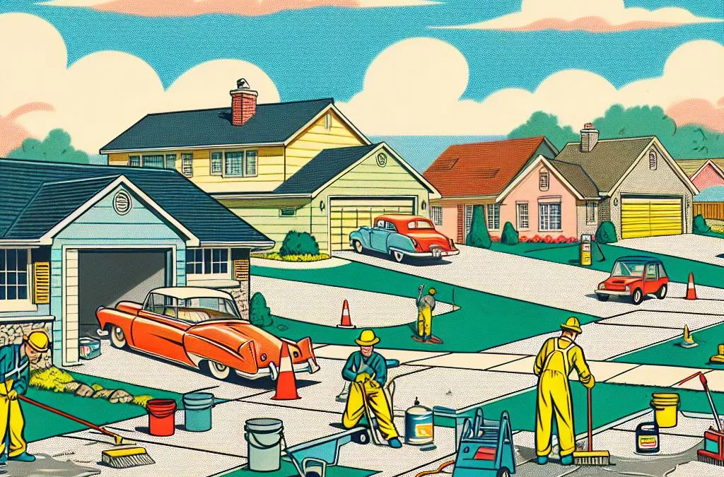 Concrete Driveway Maintenance Tips for Portage Residents